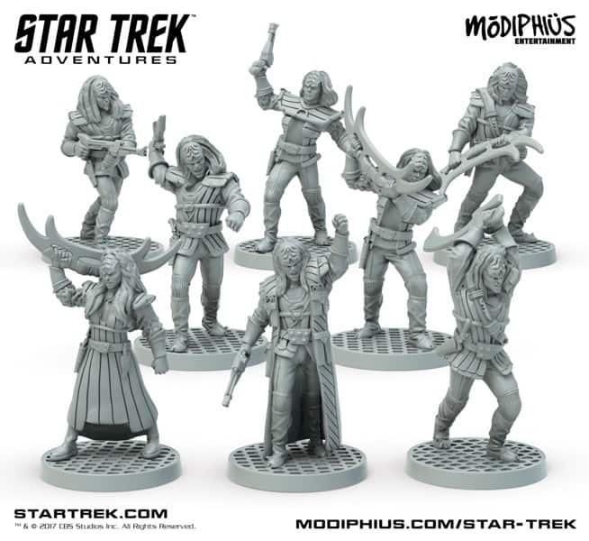 STAR TREK ADVENTURES Miniatures-TNG collettivo Borg Singola Figura 