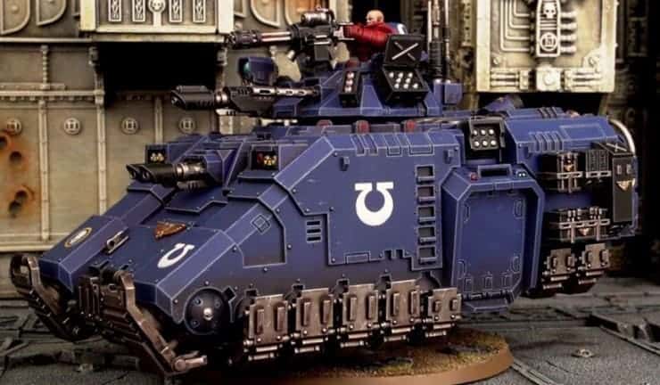 space marine grav tank