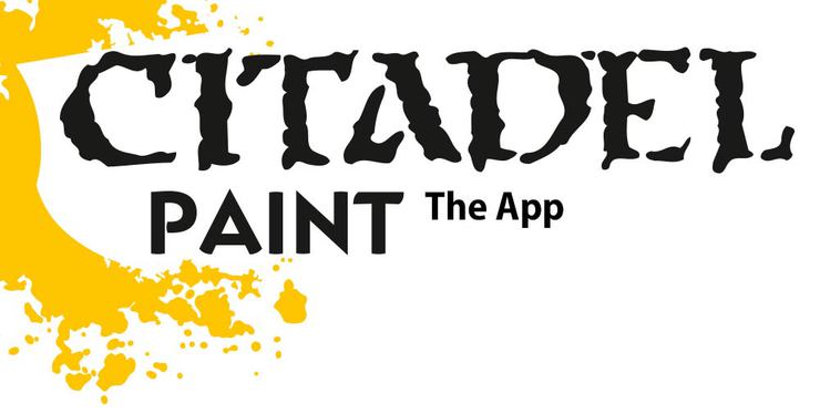Citadel Paint App header