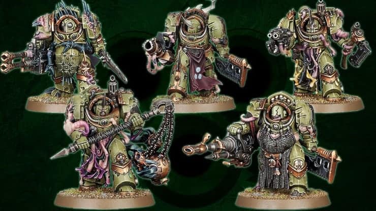 Warhammer 40K Chaos Space Marine DEATH GUARD BLIGHTLORD Terminator