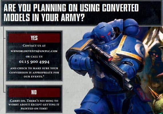 How GW Thinks 40k GT’s Should Be Played