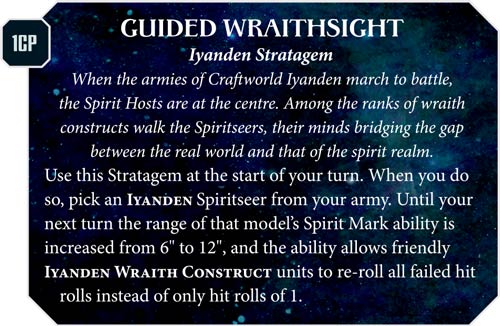 40k Craftworld Focus Iyanden Guided Wraithsight