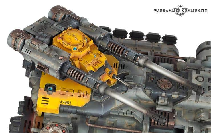 warhammer 40k astraeus super heavy tank battle report