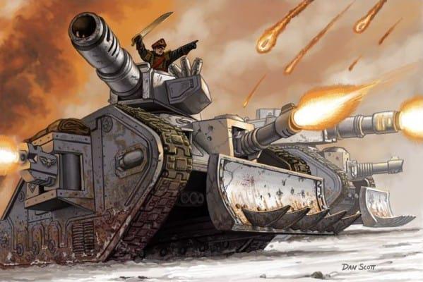 40k - Astra Militarum Tanks & Spartan - Minis For War Painting Studio