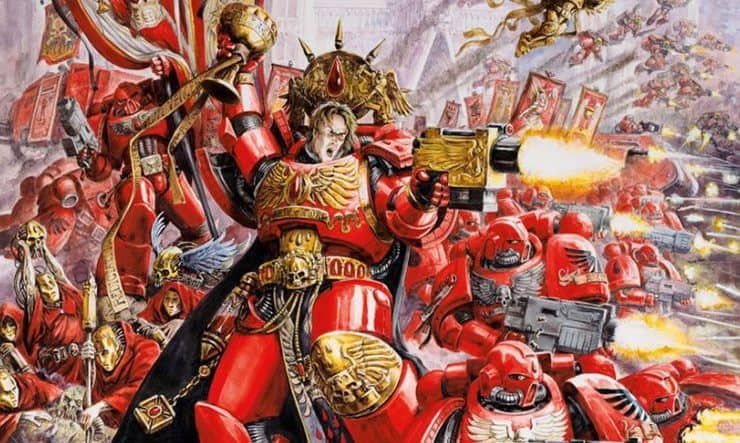Blood angels red