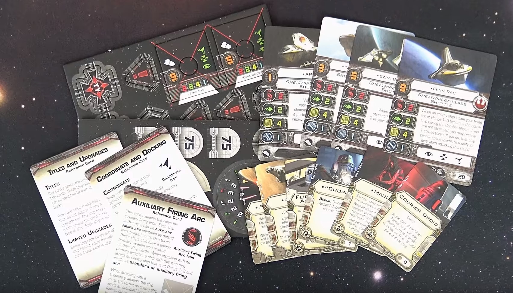 Star Wars X Wing Resistance Bomber Expansion Pack Board Game Card Game
