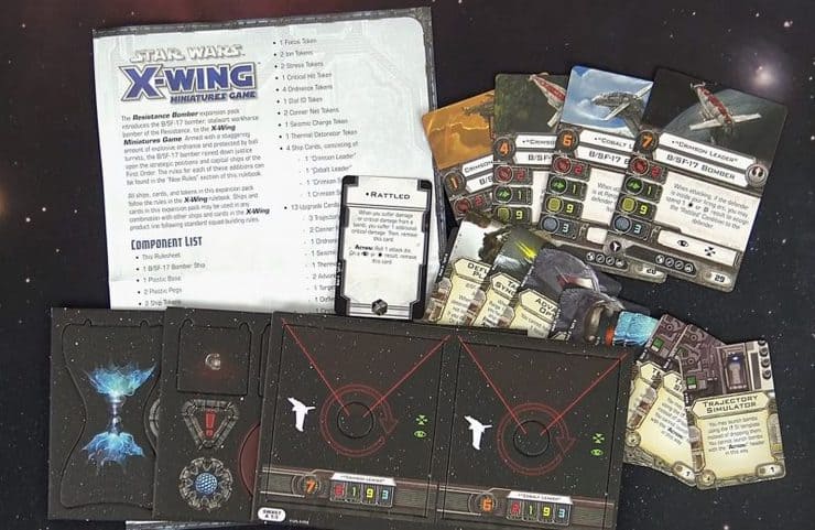resistance bomber upgrade cards