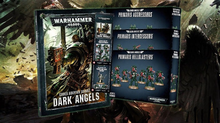 Dark Angels Upgrades Pack NIB Details about   Warhammer 40,000 44-80