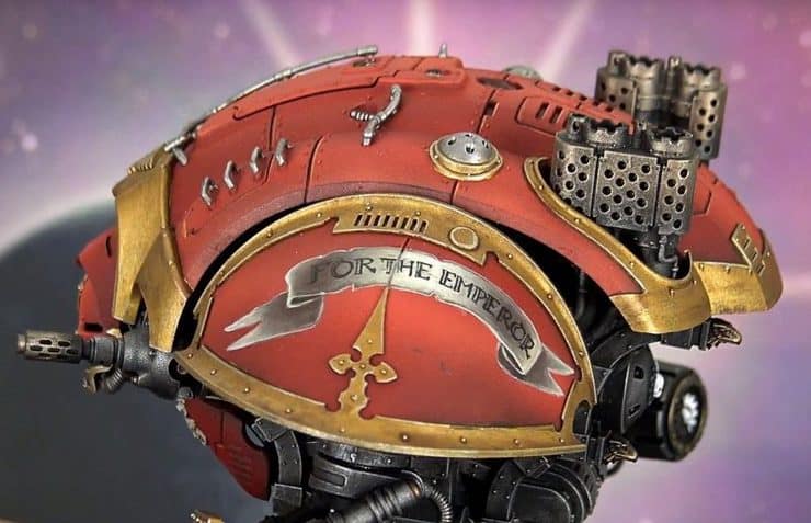 blood angels knight banner