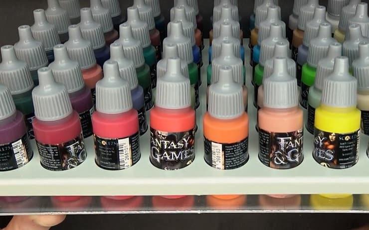 I have a lot of paint colors (i.e., Vallejo, Games Workshop, Army Painter,  Reaper Series, Scale 75, Badger, and Private…