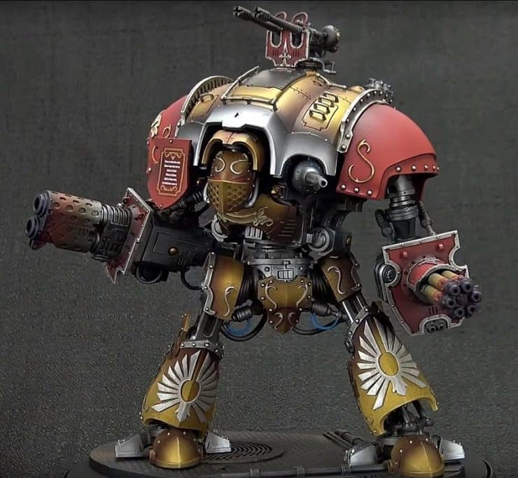 custodes knight showcase body