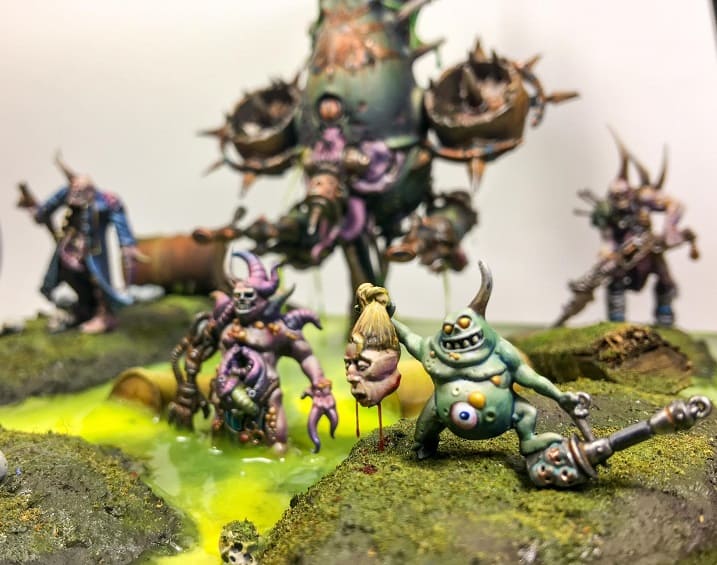 Lost in the Swamp: Nurgle Diorama