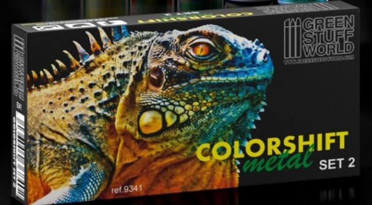Set 1 Chameleon Paints Brush and Airbrush Acrylic Color Shift