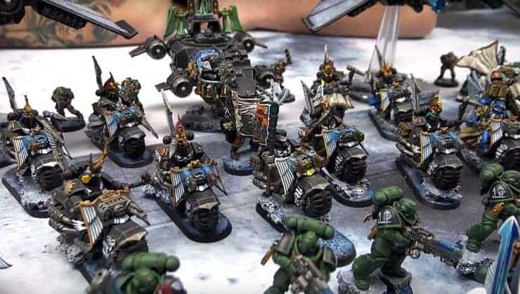 dark angels army showcase