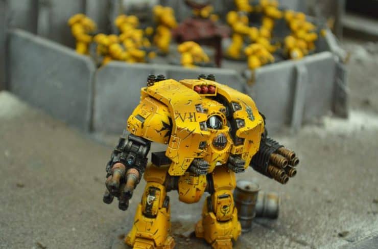 sn battle report imperial fist dread