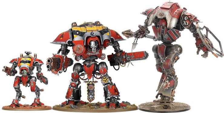 Adeptus Mechanicus Armiger Warglaive Imperial Knight LEGS 40K Warhammer ...