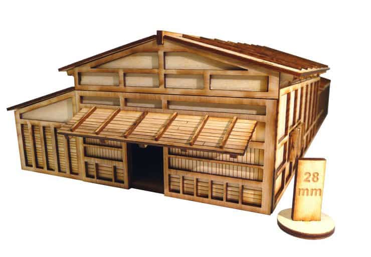 japanese miniature buildings