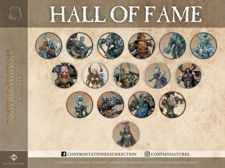 Confrontation Hall of Fame