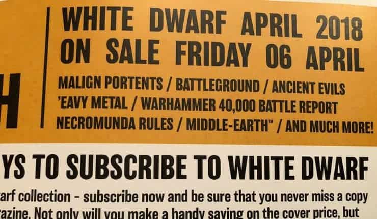 march white dwarf teaser