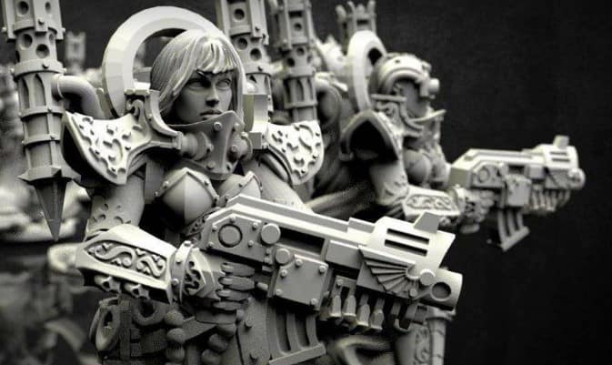 new sisters of battle models