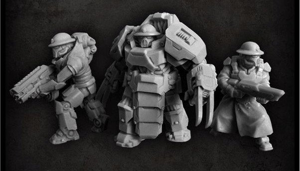 Puppetswar Trench Trooper Heads