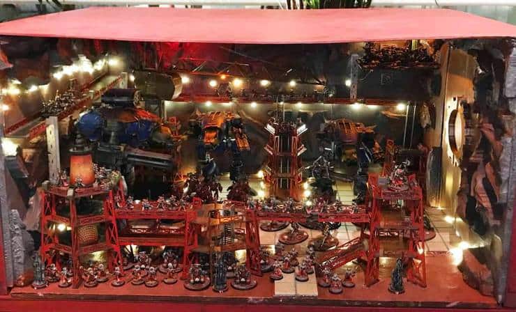 Titan Bay 40k Team Display: Adepticon 2018