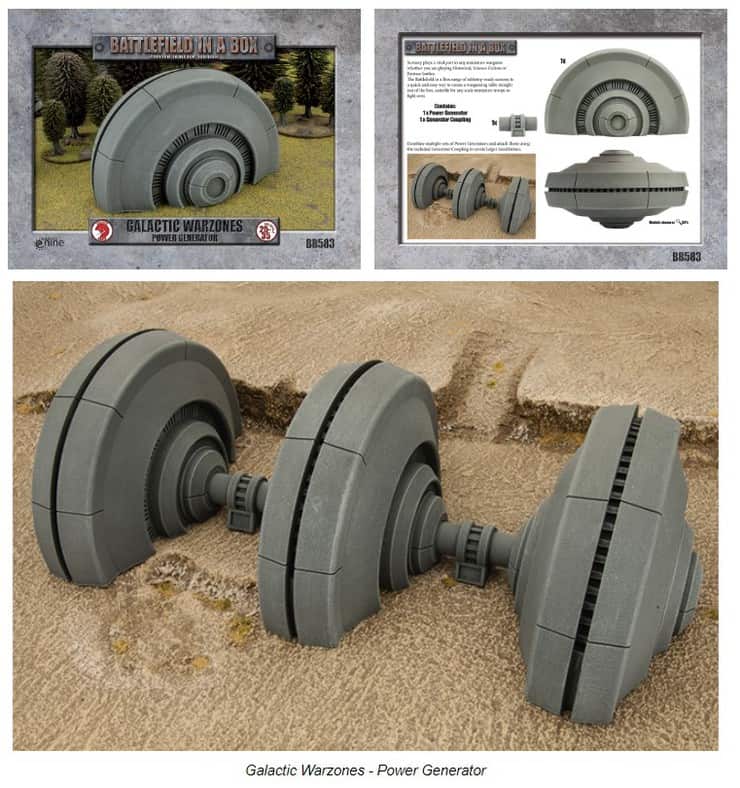 Galactic Warzones Objectives ideal for Star Wars Legion