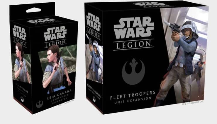 Leia & Fleet Troopers