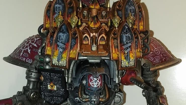 fall from light word bearers chaos knight