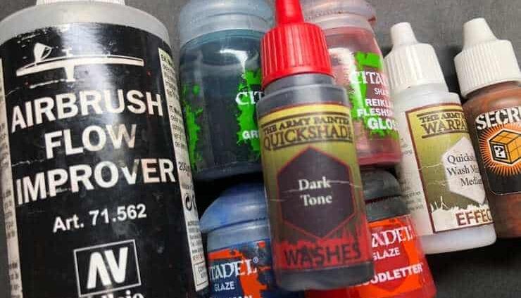 hobby hacks washes and paints hor wal