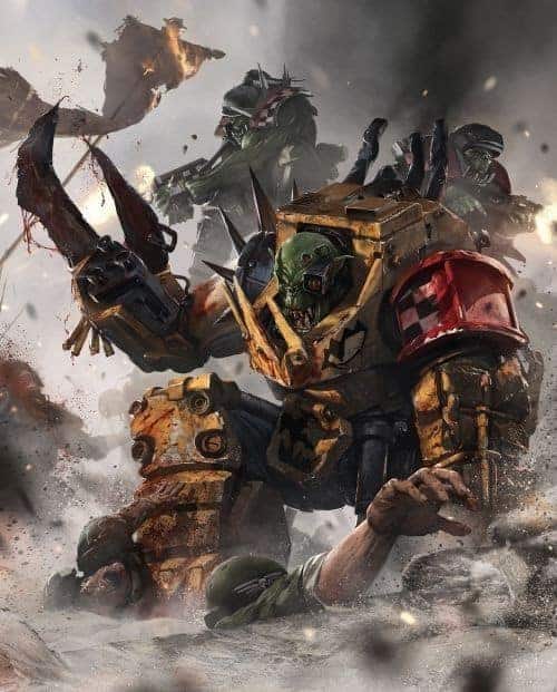 Plastic Mega-Armor Warboss Kit