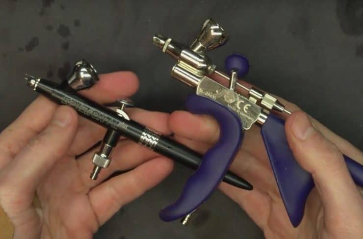 Harder & Steenbeck Evolution AL Plus is An Amazing Airbrush For Miniatures!