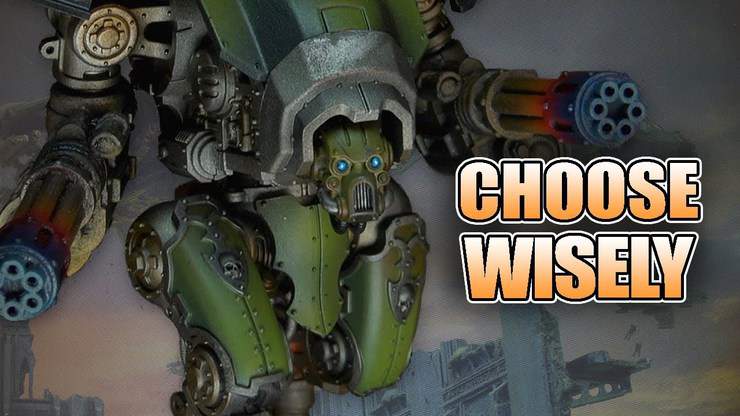 Which Armiger Should You Field in 40k? Showcase
