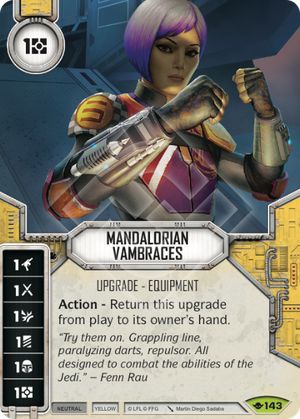 mandalorian vambraces