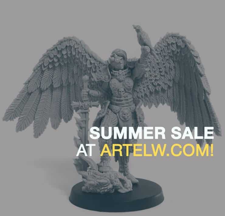 Storewide Summer Sale From Artel W Miniatures