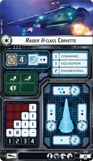 Raider II-class Corvette