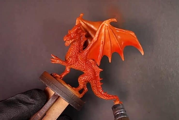dragon red workup