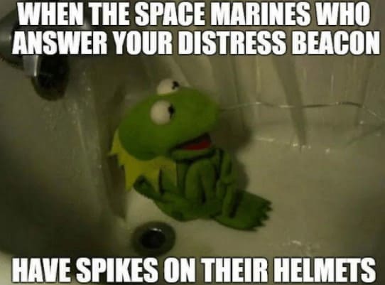 kermit meme Primaris Marines: Could There be Dark Times Ahead?