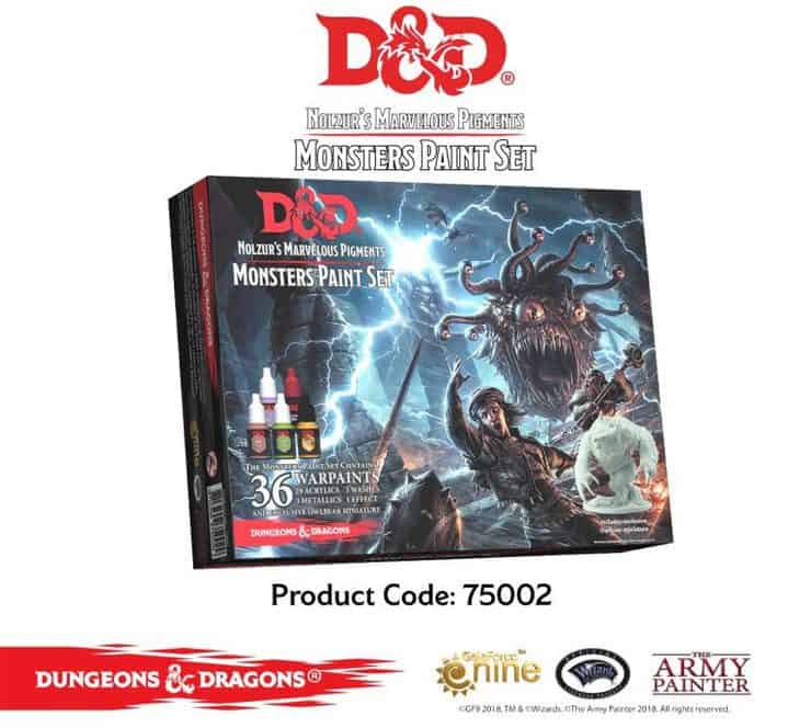 D&D Monsters Paint Set