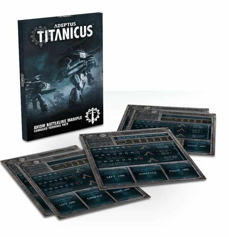 Adeptus Titanicus Axiom Battleline Maniple Command Terminal Pack