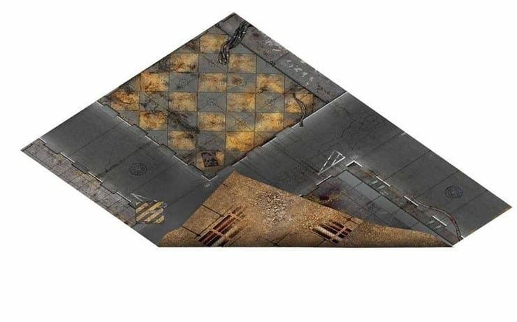 gaming mat WH40k KILL TEAM board 40k Infinity 2'x3' Urban Skirmish B Playmat 