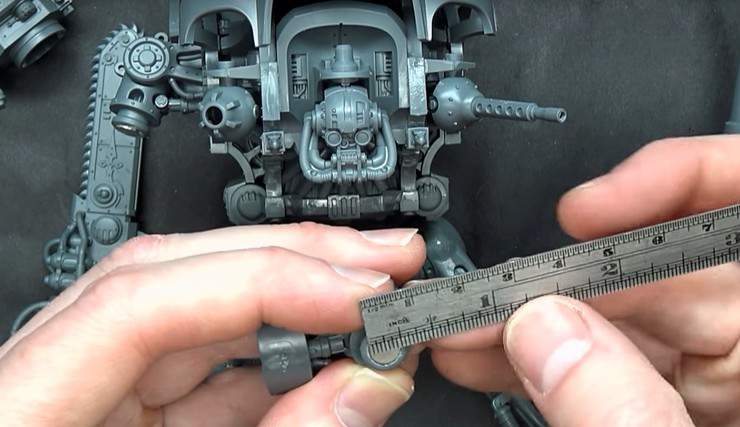 Imperial Knight Scale elbow connector