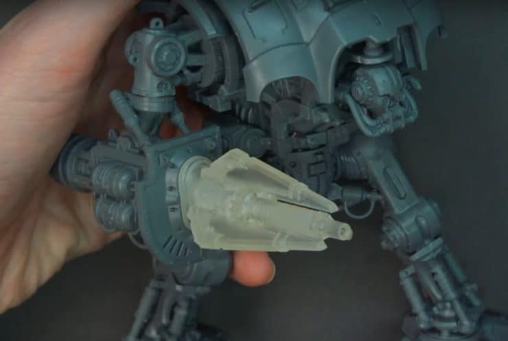 BLACK REMNANTLegion compatible Imperial Knights 3D printed 