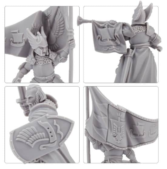 Warhammer Knights of Dol Amroth The Lord of the Rings plastic new 