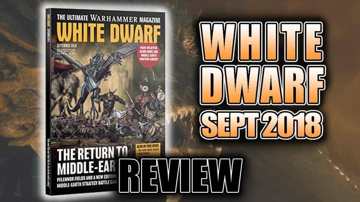 Space Wolves, LoTR, & Imperial Knights: WD Sept 2018