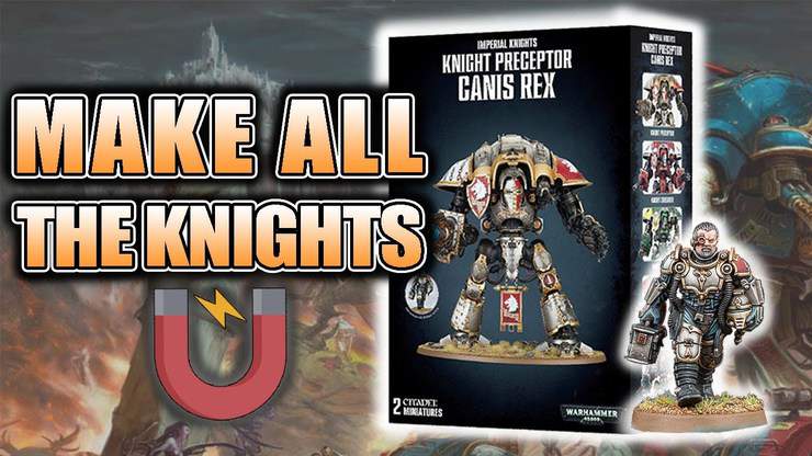 How To Magnetize All 7 Knights: Canis Rex New Bits