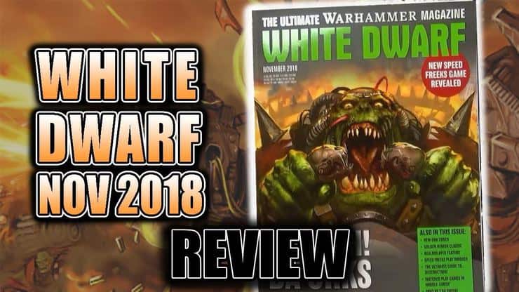 Cancel Save changes Orks, Christmas Bundles, & 40k Kill Team White Dwarf November 2018