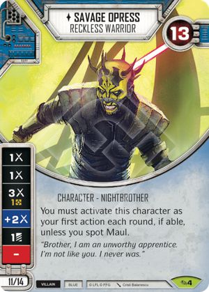 Savage Maul: Star Wars Destiny Team-Up