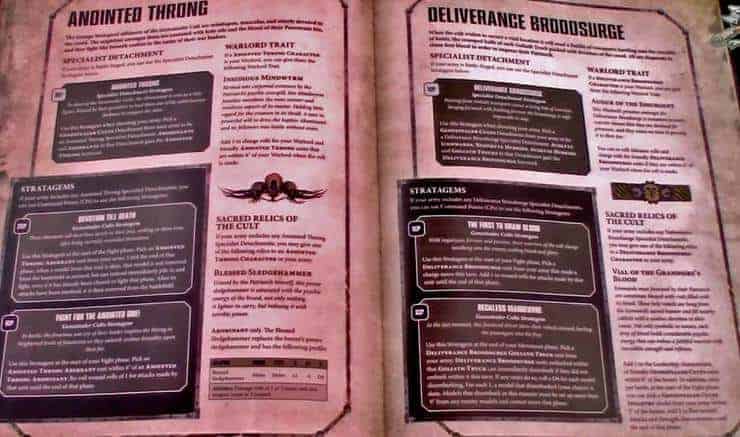 22 New 40k Vigilus Special Detachments Latest