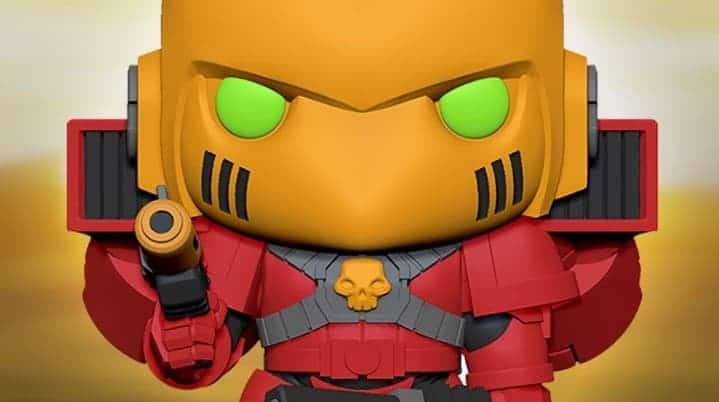 space marine funko pop unpainted